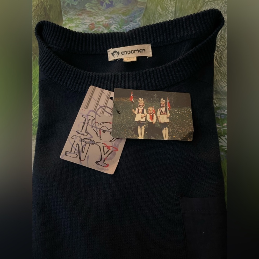 Appaman Big Boys' Military Sweater, Galaxy,
14, NWT - Picture 6 of 6
